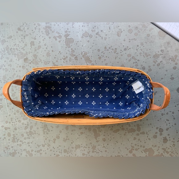 LONGABERGER BASKETS Cracker Basket Vintage Home Decor - Picture 3 of 3